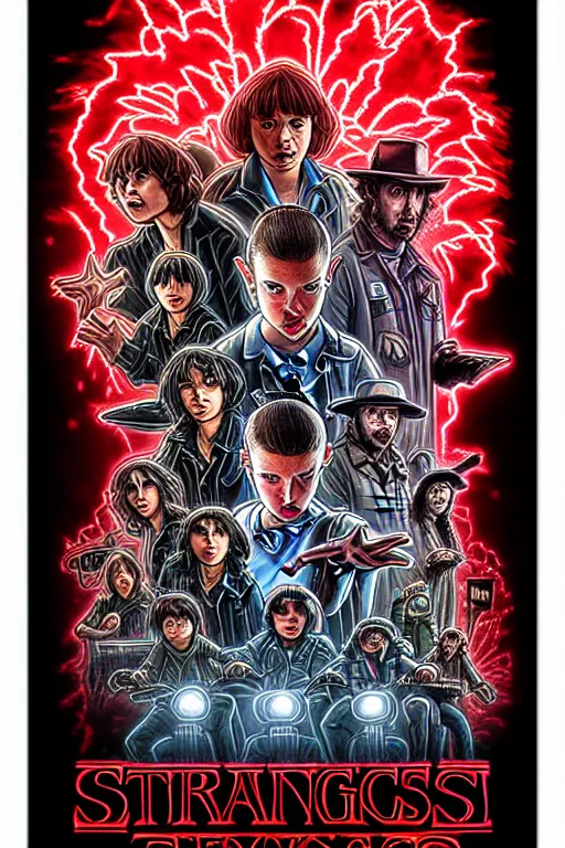 Poster for the 5th season of Stranger Things, Demons, | Stable ...