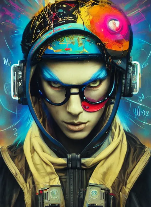 Prompt: beautiful portrait of Lofi cyberpunk Sonic, by Tristan Eaton, Stanley Artgermm, Tom Bagshaw, Greg Rutkowski, Carne Griffiths. trending on DeviantArt, face enhance, hyper detailed, trending on Artstation, 8k, masterpiece, graffiti paint, fine detail, full of color, intricate detail, golden ratio illustration