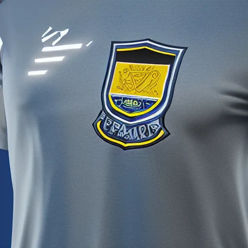 Prompt: Grêmio FBPA soccer jersey, realistic, 4k, uhd, real life