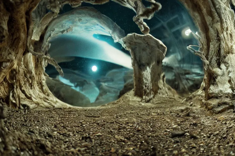 Prompt: 50mm exploring alien world, by Emmanuel Lubezki