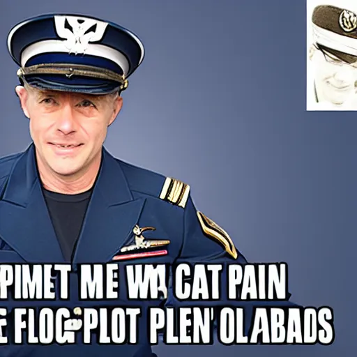 Image similar to meme with a navy combat pilot about flying grand pianos