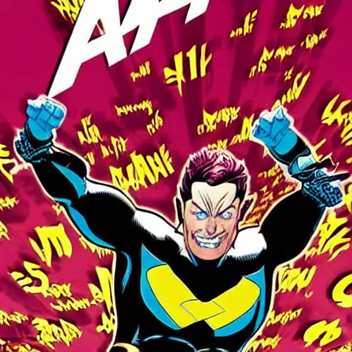 Prompt: the cover of the comic uncanny x - man # 1 9 4 styled in pop - art