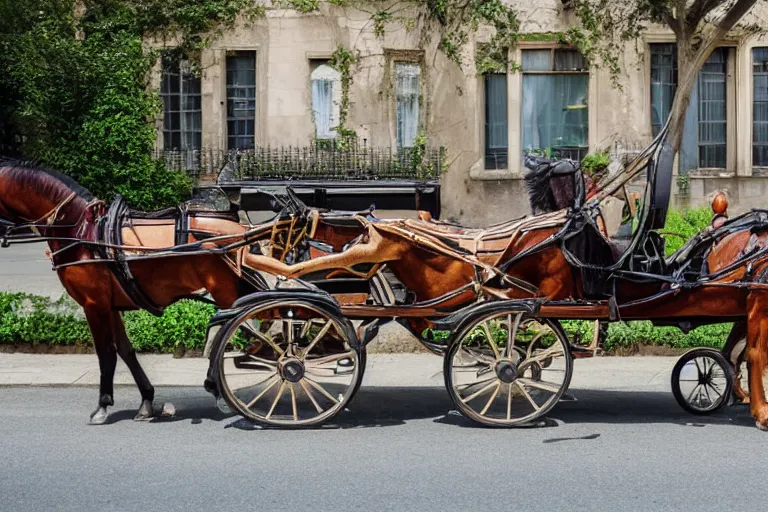 Image similar to a horse carriage