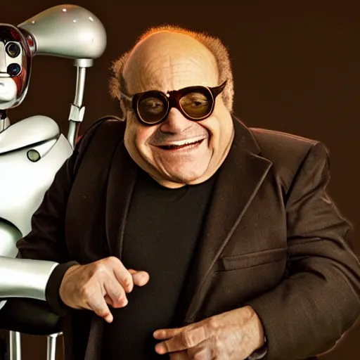 Prompt: Danny Devito as Dr Robotnik, photo, detailed, 4k