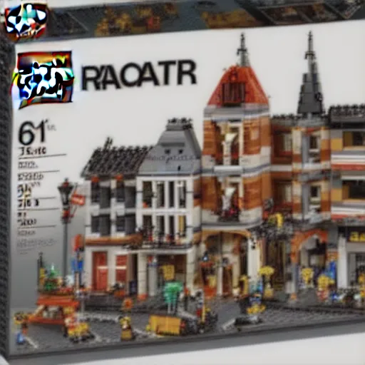 Image similar to A lego set, 4k digital art