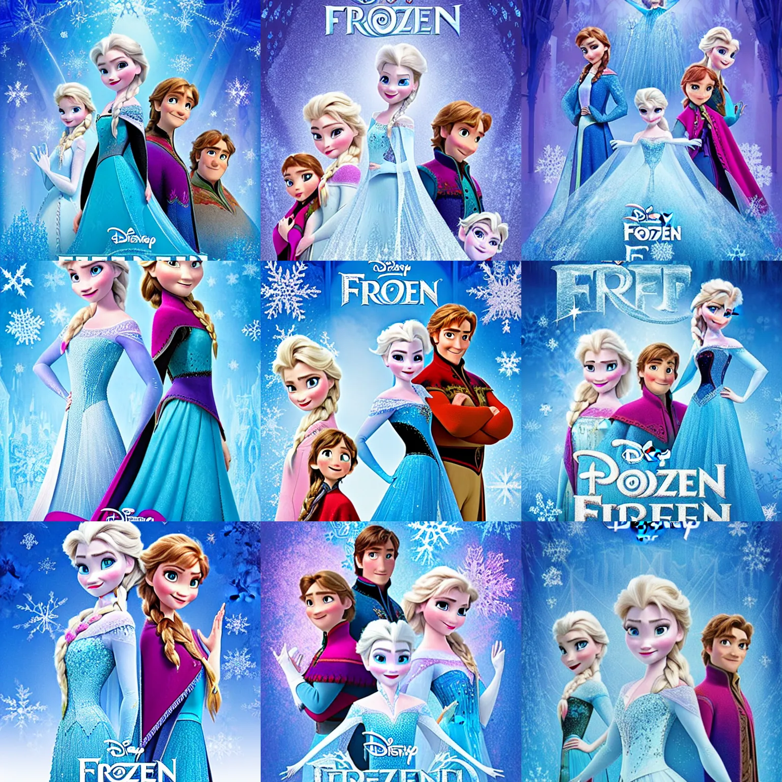 Frozen 3 fan poster