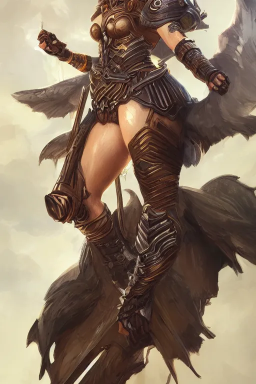 Image similar to amazon valkyrie athena, d & d, fantasy, portrait, highly detailed, headshot, digital painting, trending on artstation, concept art, sharp focus, illustration, art by artgerm and greg rutkowski and magali villeneuve