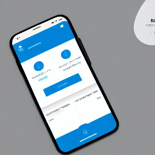 Image similar to mobile app modern UI for a bank