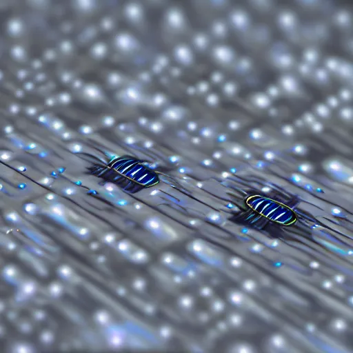 Image similar to photography nanobots by Michael Menzelincev nanospace, ultra detail, 4k, 8k, 16k,