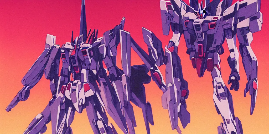 Image similar to risograph grainy painting of gigantic huge evangelion - like gundam mech face with a lot of details and lasers covered ooze, by moebius and dirk dzimirsky and satisho kon, close - up wide portrait