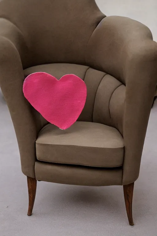 Image similar to broken heart armchair