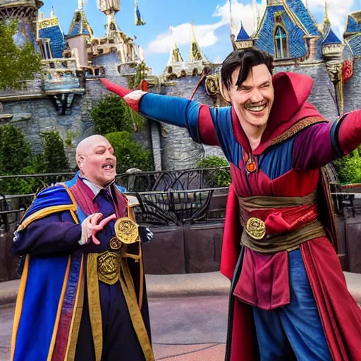 Image similar to doctor strange shattered realm at Disneyland