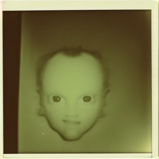 Image similar to dark room with a face peering through the window, distuburbing, horror, nightmare, terrifying, surreal, nightmare fuel, old polaroid, blurry, expired film, lost footage, found footage,