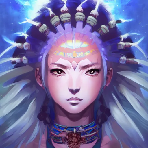 Image similar to anime portrait of Anya Forger as a shaman yedi using dark force to eliminate trump as an anime antagonist by Stanley Artgerm Lau, WLOP, Rossdraws, James Jean, Andrei Riabovitchev, Marc Simonetti, and Sakimichan, trending on artstation