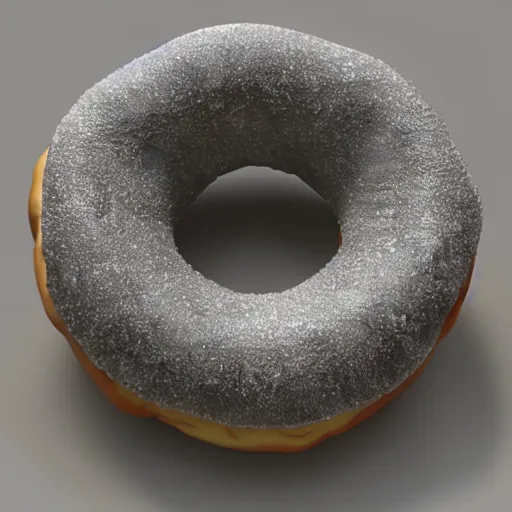 Image similar to 3d render of donut 4k