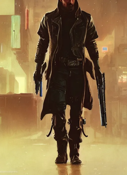 arthur morgan as a blackops assassin. cyberpunk 2077, Stable Diffusion