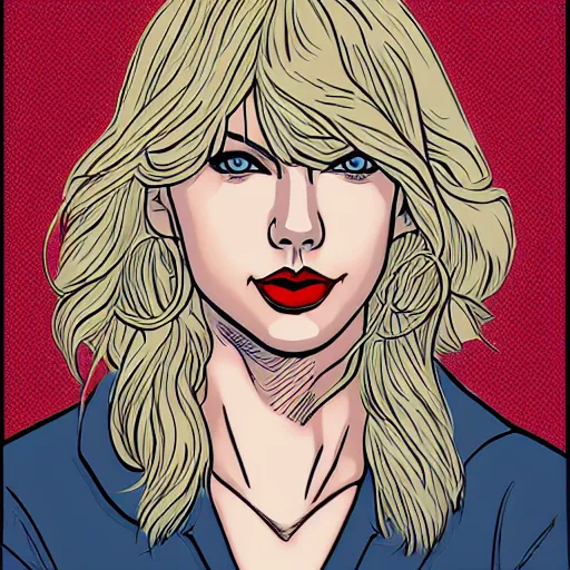 Image similar to portrait of taylor swift, by laurie greasley and james stokoe, 4 k, 8 k