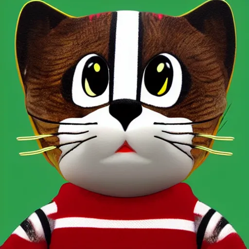 waldo as a cat pfp ( profile pic ) by botero