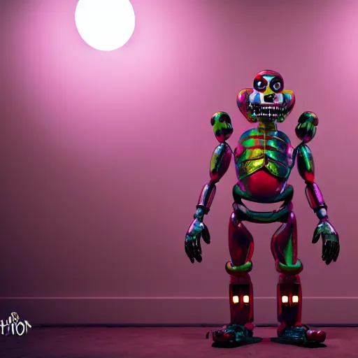 KREA - horror animatronic from fnaf, 8 k, super detailed, octane render,  vfx, super realistic, unreal engine 5