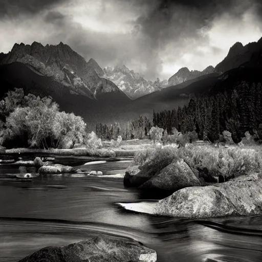 Image similar to the most beautiful location on earth, photography by Ansel Adams, Award winning