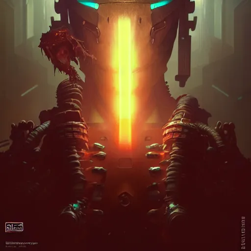 Image similar to isometric Dead Space Diablo action role playing game by artgerm and greg rutkowski, alphonse mucha, cgsociety and beeple highly detailed, sharp focus, cinematic lighting, illustration, art, octane render, Unreal Engine Lumen, very coherent. cinematic, hyper realism, high detail, octane render, 8k