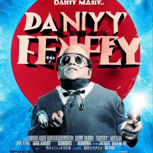 Prompt: danny devito as mr. freeze, movie poster, high quality