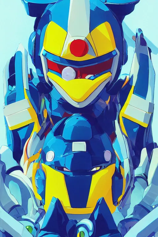 Image similar to robot ninja mask helmet megaman x zero rockman 2 0 2 2 switch game boss legacy collection fanart artsation, art gta 5 comics, behance hd by jesper ejsing, by rhads, makoto shinkai and lois van baarle, ilya kuvshinov, rossdraws global illumination ray tracing