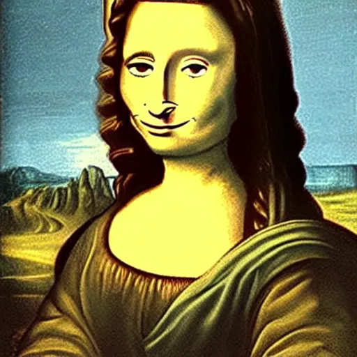 Image similar to gioconda as a cat