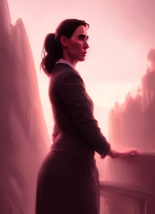 Prompt: portrait, Jennifer Connelly , dramatic lighting, cinematic, establishing shot, extremely high detail, foto realistic, cinematic lighting, post processed, concept art, artstation, style by eddie mendoza, raphael lacoste, alex ross