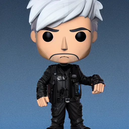 Image similar to XQC as a pop figure, 4k, high detail, high-resolution photograph, professional photography, ultra-detail