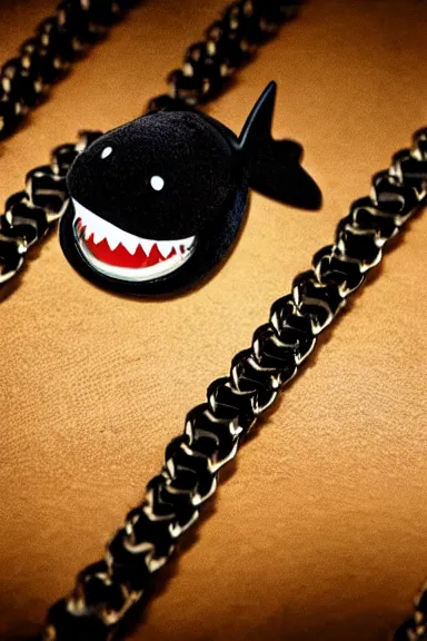 Image similar to very very intricate photorealistic photo of a chain chomp in an episode of game of thrones, photo is in focus with detailed atmospheric lighting, award - winning details