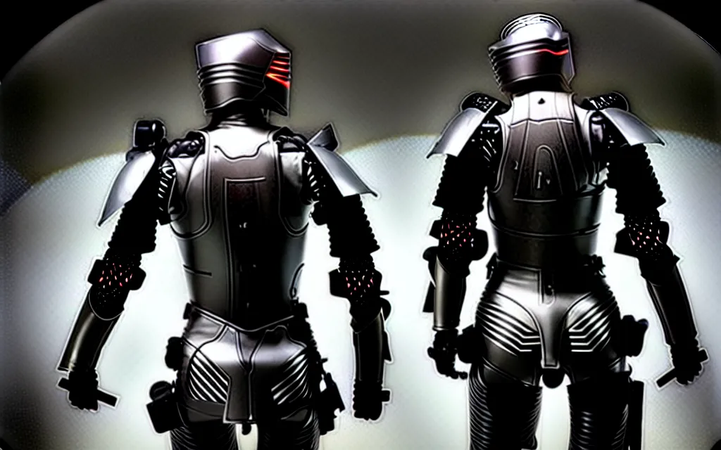 Image similar to war, diverse katana cybersuits, from behind, wide wide angle, vivid, elaborate, highly detailed, beautiful lighting