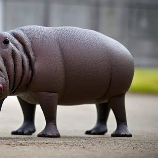 Image similar to a hippo made from a hippocampus