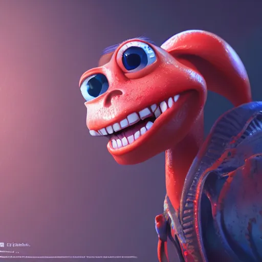 Image similar to Pixar style, vivid colors, high details, cinematic, 8k resolution, beautiful detailed, photorealistic, digital painting, dark atmosphere, artstation, concept art, smooth, sharp focus, illustration, fantasy background, artstation trending, octane render, unreal engine