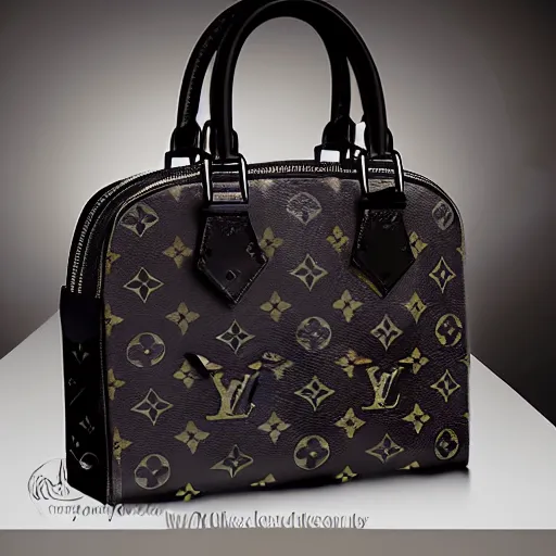 a bag designed by louis vuitton for catgirls only,, Stable Diffusion