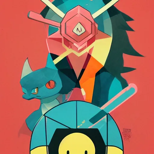 Image similar to Supreme x Pokemon profile picture by Sachin Teng, asymmetrical, Organic Painting , Matte Painting, geometric shapes, hard edges, graffiti, street art:2 by Sachin Teng:4