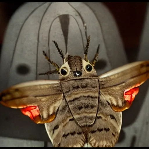 Prompt: anthropomorphic moth, the movie