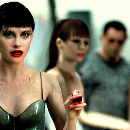 Image similar to Joy from Blade Runner in American Psycho (1999)