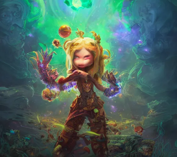 Prompt: an epic fantasy comic book style portrait painting of an extremely cute and adorable very beautiful nebulapunk gear fish, character design by mark ryden and pixar and hayao miyazaki, unreal 5, daz, hyperrealistic, octane render, cosplay, rpg portrait, dynamic lighting, intricate detail, summer vibrancy, cinematic