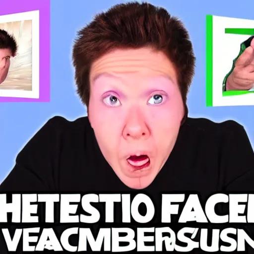 Image similar to Youtube overreaction thumbnail face