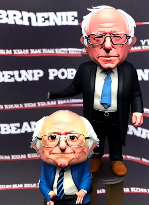 Image similar to bernie sanders funko pop