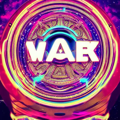 Image similar to a and w vaporwave logo, digital art, cosmic, 3 d high definition, trending on art station, photorealistic, high resolution, 8 k, octane, hyper detailed, insane details, intricate, elite, ornate, elegant trend, highly detailed and intricate, sharp focus, photography, unreal engine