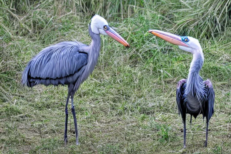 Image similar to wildlife photography Shoebill Stork by Emmanuel Lubezki