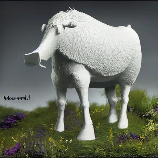 Prompt: moomintroll in real life, photograph, realistic, very detailed!