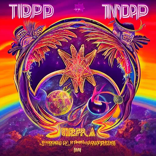 Prompt: Tippermusic album cover