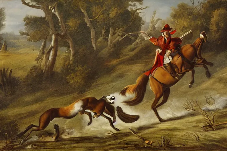 Image similar to fox hunt by randolph