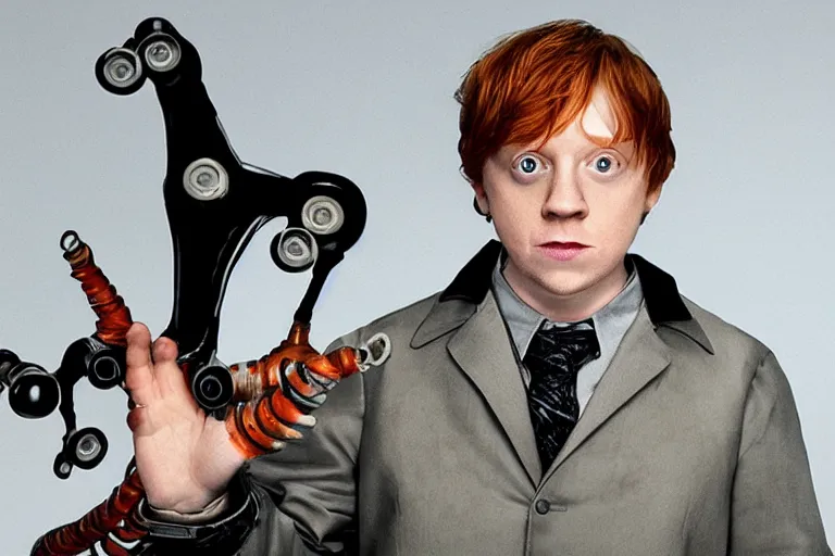 Image similar to Rupert Grint as Dr Octopus