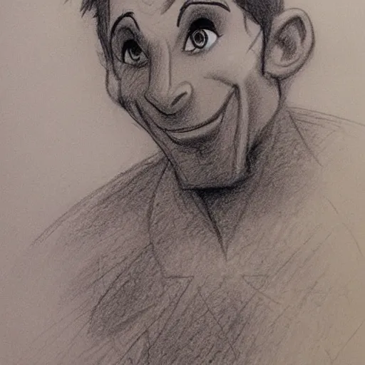 Prompt: milt kahl pencil sketch of `Lionel Messi`!!!!!