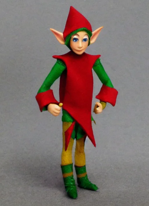 Prompt: Images on the store website, eBay, Full body, Miniature of a Elf