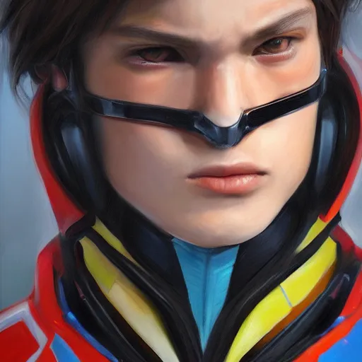 Prompt: realistic Portrait painting of scene young man as film Kamen Rider, made by Michaelangelo, physical painting, Sharp focus,digital art, bright colors,fine art, trending on Artstation, unreal engine.